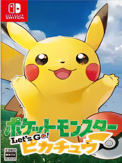 精灵宝可梦 Lets Go 皮卡丘/伊布/Pokemon Let's Go！Pikachu/Eevee